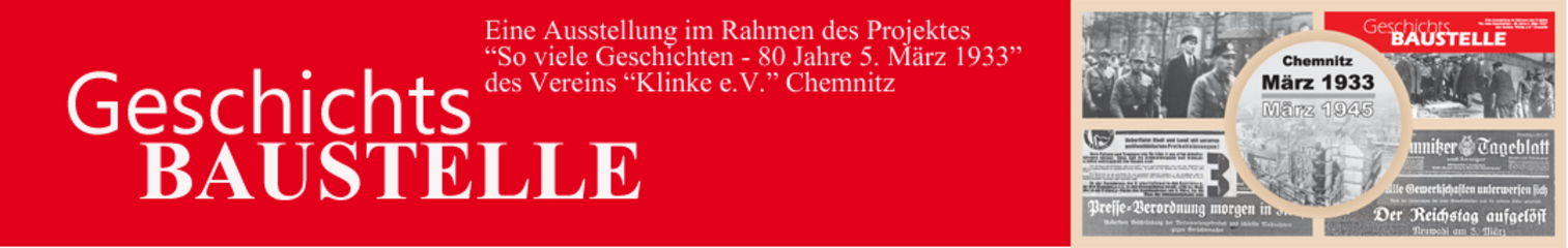 Banner Geschichtsbaustelle Chemnitz mit Link zur Startseite